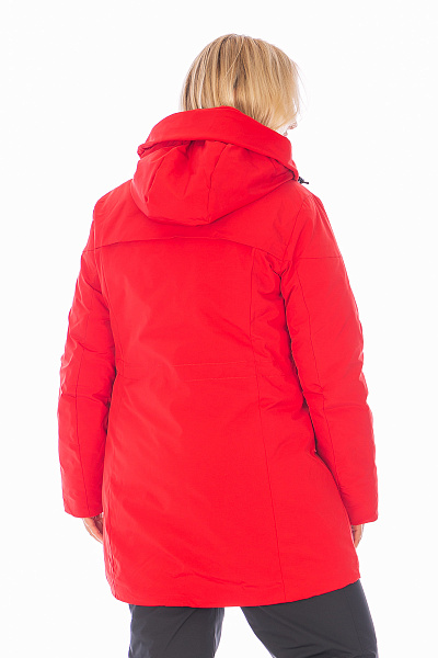 Женская зимняя Парка Lafor Красный, 767040