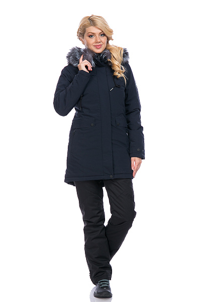 Женская зимняя Парка High Experience Темно-синий, 6980331