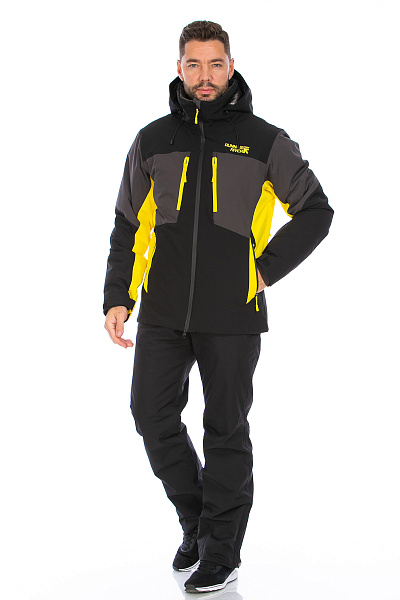 Мужской горнолыжный Костюм Running River Черный, 8278131K1