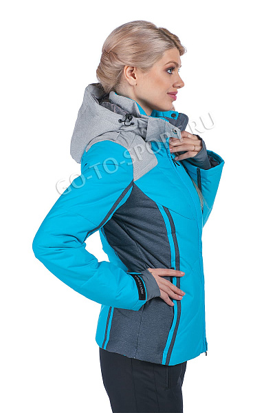 Женская горнолыжная Куртка High Experience Голубой, 698046