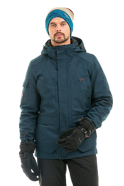 Мужская зимняя Парка WHS Синий, 878387