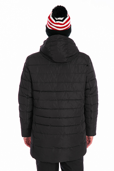 Мужской зимний Пуховик Lafor Черный, 767030