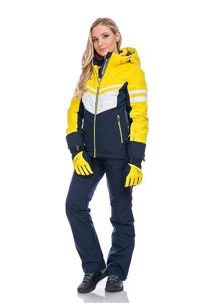 Женская горнолыжная Куртка High Experience Желтый, 6980314