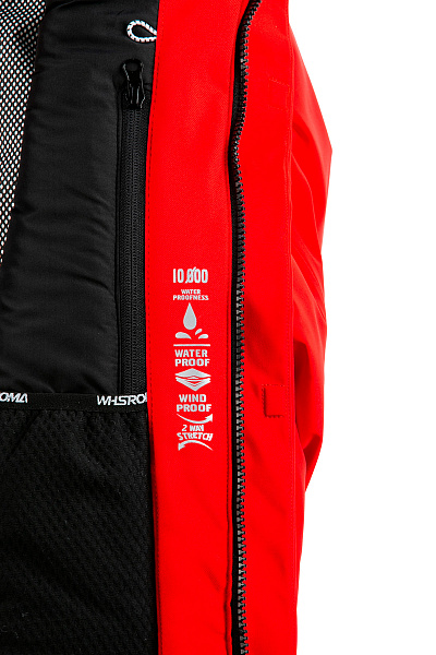 Мужская горнолыжная Куртка WHS Красный, 8783335