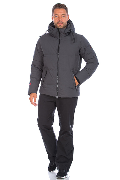 Пуховик Lafor Темно-серый, 767059
