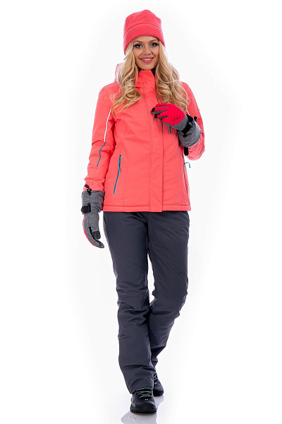 Женский горнолыжный Костюм High Experience Коралловый, 6980248K1