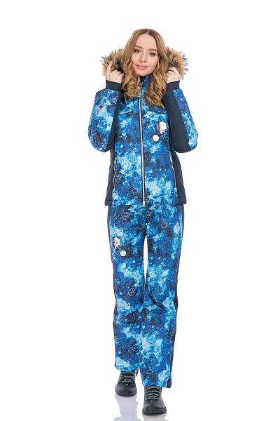 Женская горнолыжная Куртка High Experience Синий, 6980370