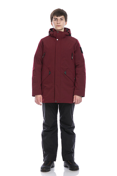 Детская зимняя Парка WHS Бордовый, 8783283