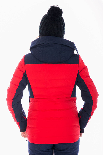 Женский горнолыжный Пуховик WHS Красный, 8783139
