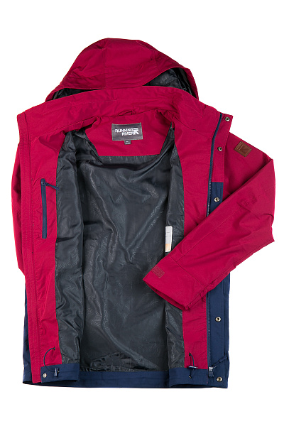 Ветровка Running River Бордовый, 827854