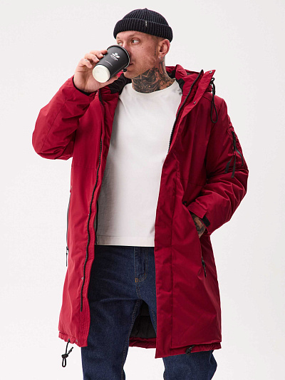 Парка Forcelab Бордовый, 7066225