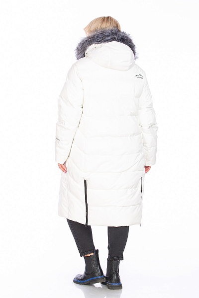 Пуховик WHS Белый, 8783401