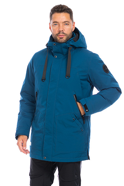 Мужская зимняя Парка WHS Серо-синий, 8783356