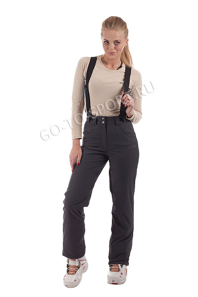 Женские горнолыжные Штаны High Experience Серый, 698096