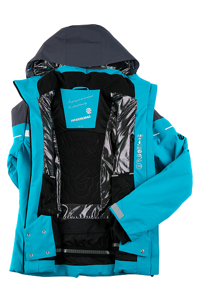 Женская горнолыжная Куртка WHS Бирюзовый, 8783241