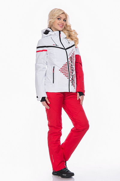 Женский горнолыжный Костюм High Experience Белый, 6980317K1