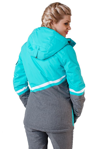 Женская горнолыжная Куртка High Experience Голубой, 6980158