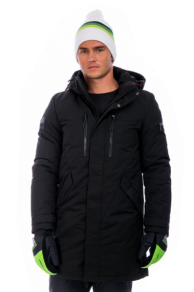Мужская зимняя Парка WHS Черный, 8783132