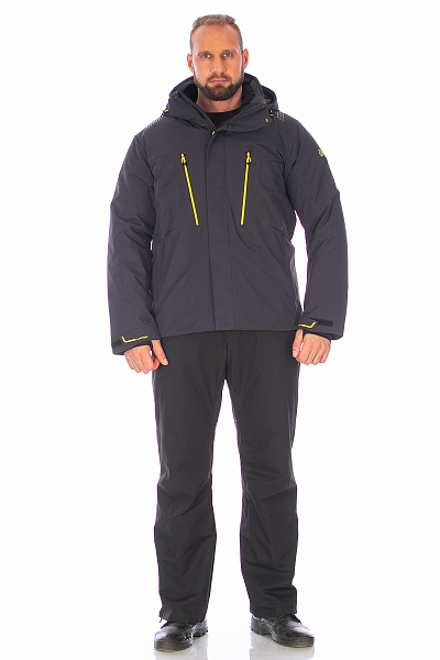Мужской горнолыжный Костюм Lafor Темно-серый, 767041K1