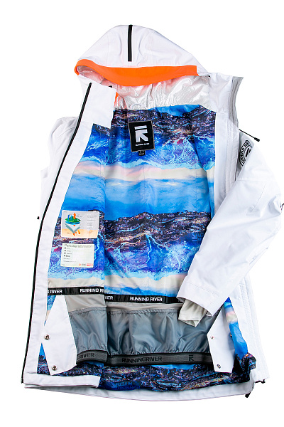 Женская горнолыжная Куртка Running River Белый, 8278126