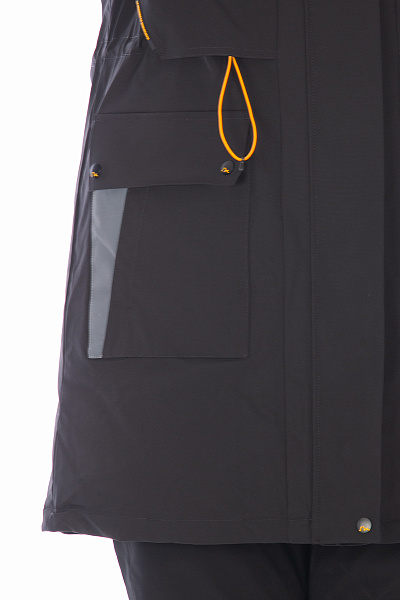 Женская зимняя Парка WHS Черный, 8783339