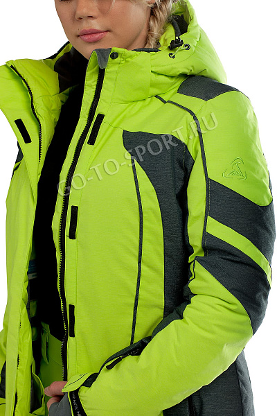 Женская горнолыжная Куртка High Experience Салатовый, 698081