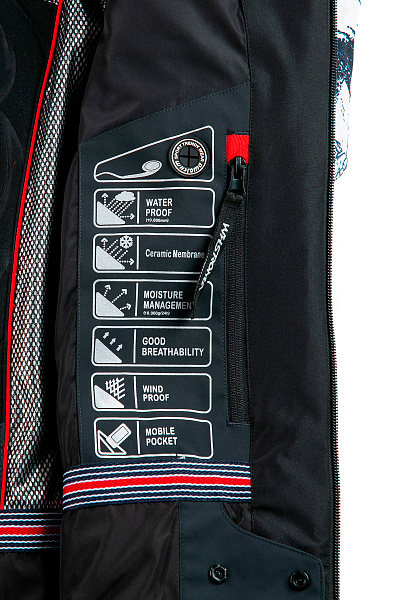 Мужская горнолыжная Куртка WHS Темно-серый, 8783331