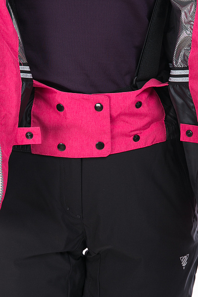 Женский горнолыжный Пуховик WHS Малиновый, 8783194