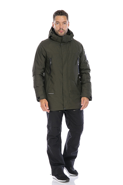 Мужская зимняя Парка WHS Хаки, 8783286