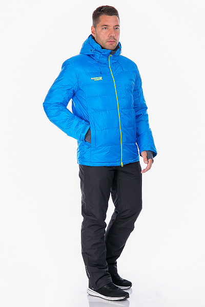 Мужской горнолыжный Пуховик Running River Голубой, 827869