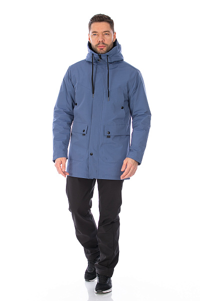 Парка Lafor Серо-синий, 767093