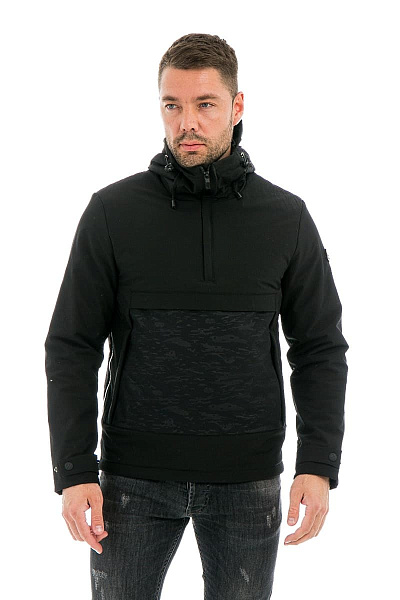 Анорак WHS Черный, 8783127