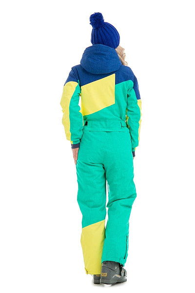 Женский горнолыжный Комбинезон Snow Headquarter Желтый, 83819