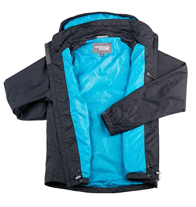 Ветровка Running River Темно-серый, 827856