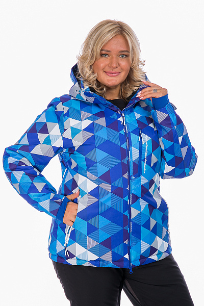Женская горнолыжная Куртка WHS Синий, 8783203