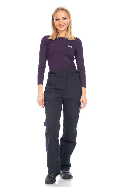 Женские горнолыжные Штаны WHS Темно-серый, 8783344