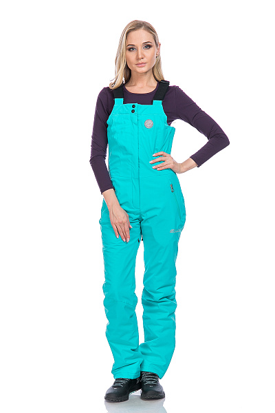 Женские горнолыжные Штаны High Experience Бирюзовый, 6980379