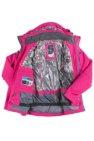 Женская горнолыжная Куртка High Experience Малиновый, 6980118