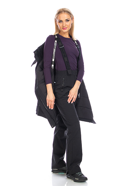 Женская зимняя Парка WHS Черный, 8783339