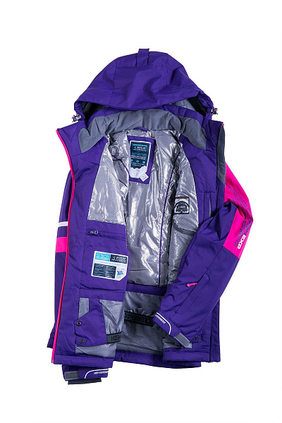 Женский горнолыжный Костюм High Experience Фиолетовый, 6980207K1