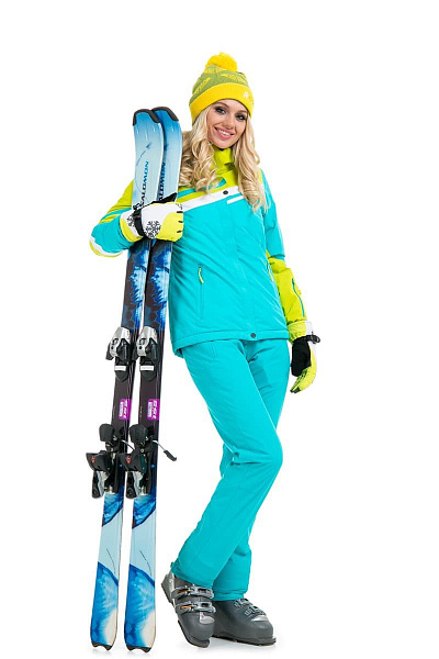 Женский горнолыжный Костюм High Experience Салатовый, 6980174K2