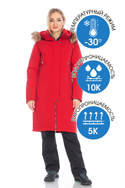 Парка Forcelab Красный, 706619