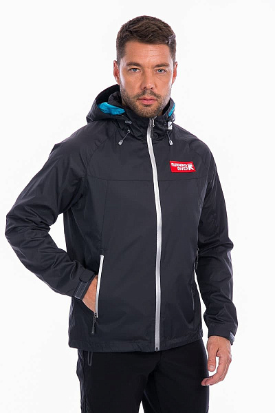 Ветровка Running River Темно-серый, 827856