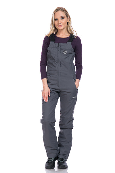 Женские горнолыжные Штаны High Experience Темно-серый, 6980379