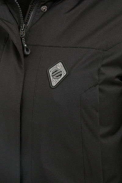 Женская зимняя Парка WHS Черный, 878383