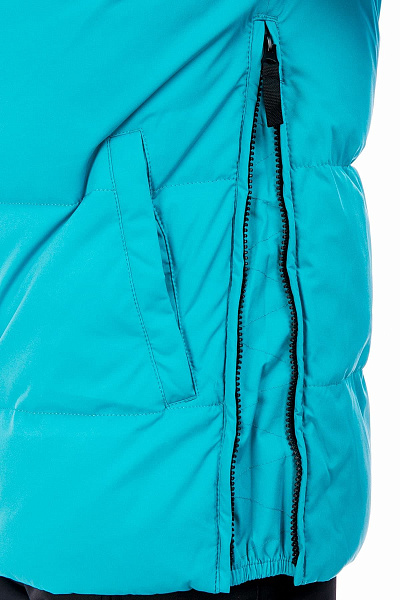 Женский зимний Пуховик WHS Голубой, 8783129