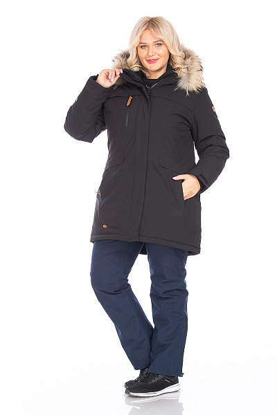 Парка High Experience Черный, 6980411