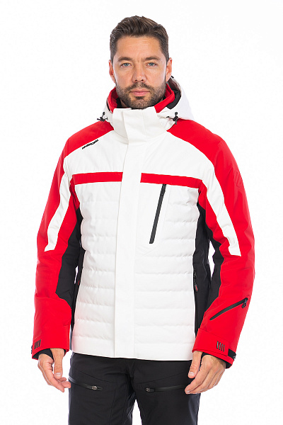 Мужская горнолыжная Куртка WHS Белый, 8783363