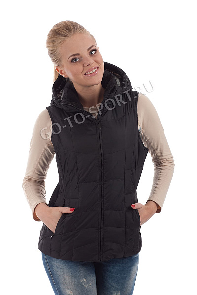 Женский горнолыжный Жилет High Experience Черный, 69803