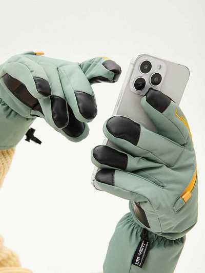 Перчатки Lafor Пыльно-зеленый, 7670185